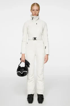 Ski|Overalls<J.Lindeberg Coyote One Piece Leather White
