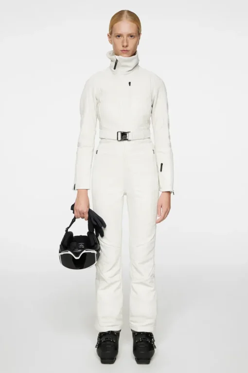 Ski|Overalls<J.Lindeberg Coyote One Piece Leather White
