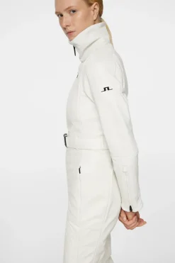 Ski|Overalls<J.Lindeberg Coyote One Piece Leather White