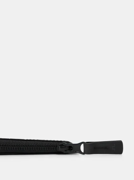 Wallets|Accessories<J.Lindeberg Croc Wallet Black