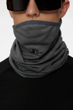 Ski|Ski<J.Lindeberg Damian Neck Gaiter DarkGreyMelange