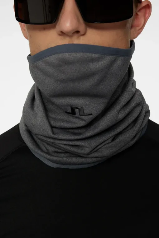 Ski|Ski<J.Lindeberg Damian Neck Gaiter DarkGreyMelange