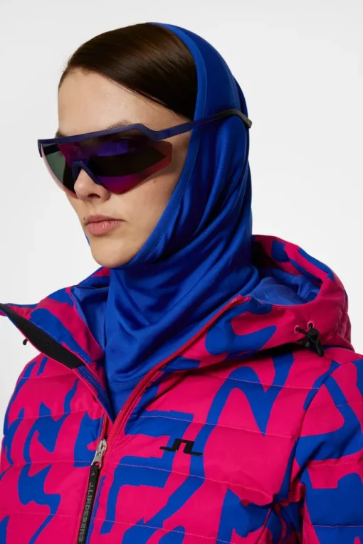 Ski|Ski<J.Lindeberg Damian Neck Gaiter ClubBlue