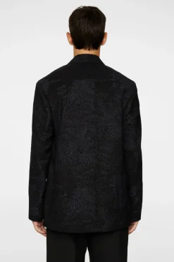 Suits & Tailoring|Blazers<J.Lindeberg David U Jacquard Blazer Black