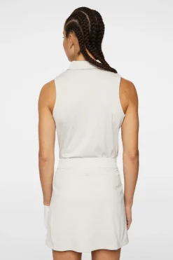 Golf|Tanks<J.Lindeberg Dena Sleeveless Top Moonbeam