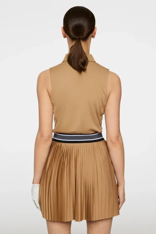 Golf|Tanks<J.Lindeberg Dena Sleeveless Top TigersEye