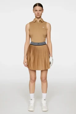 Golf|Tanks<J.Lindeberg Dena Sleeveless Top TigersEye