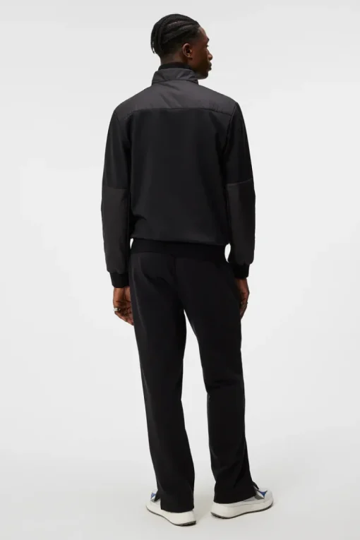 Sweatshirts|Tops<J.Lindeberg Dovid Hybrid Jacket Black