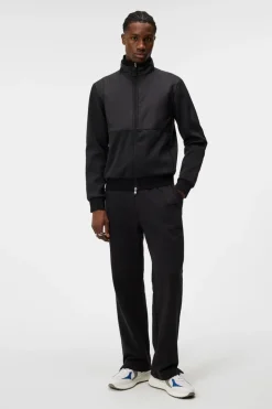 Sweatshirts|Tops<J.Lindeberg Dovid Hybrid Jacket Black