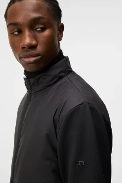 Sweatshirts|Tops<J.Lindeberg Dovid Hybrid Jacket Black