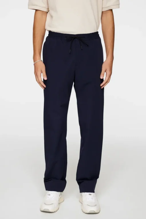 Trousers|Bottoms<J.Lindeberg Dropper Tech bi stretch Pants JLNavy
