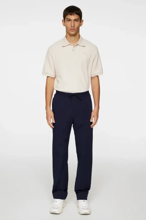 Trousers|Bottoms<J.Lindeberg Dropper Tech bi stretch Pants JLNavy