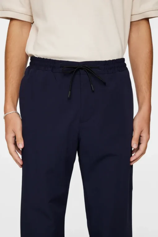 Trousers|Bottoms<J.Lindeberg Dropper Tech bi stretch Pants JLNavy