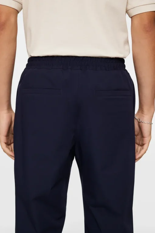 Trousers|Bottoms<J.Lindeberg Dropper Tech bi stretch Pants JLNavy