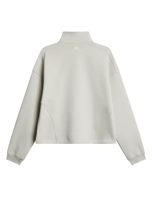 Tennis|Sweaters<J.Lindeberg Elin Zip Sweatshirt Moonbeam