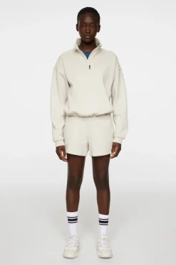 Tennis|Sweaters<J.Lindeberg Elin Zip Sweatshirt Moonbeam