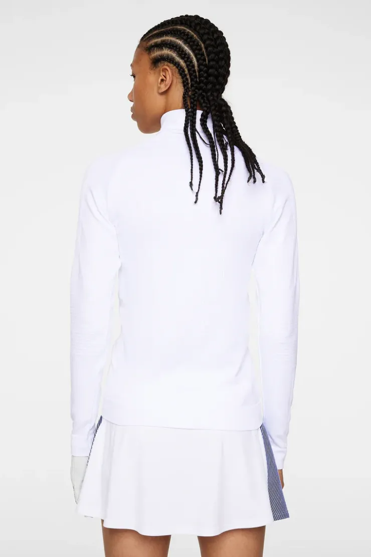 Golf|Ski<J.Lindeberg Elowen Seamless Mid Layer White