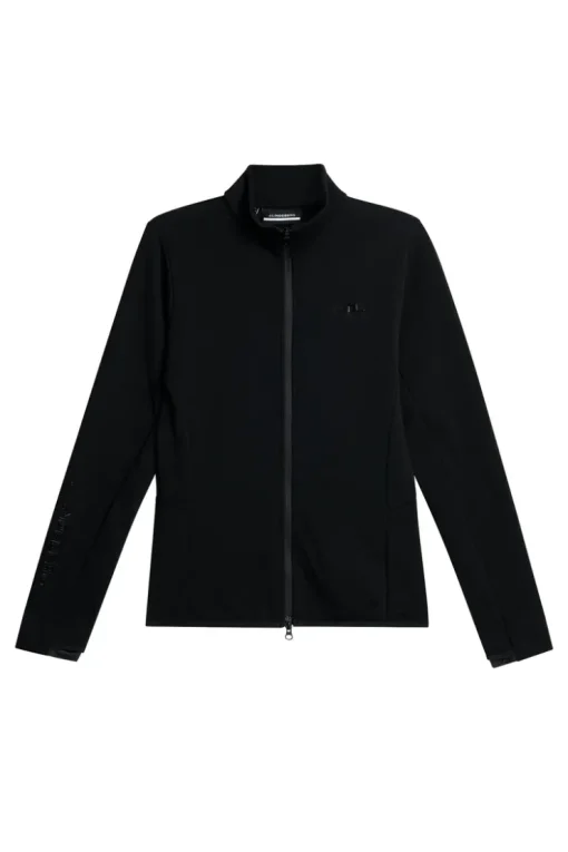 Ski|Base & Mid Layers<J.Lindeberg Emeliz Merino Mid Layer Black