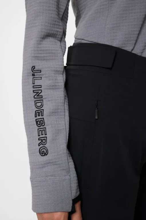 Ski|Tops<J.Lindeberg Emeliz Merino Mid Layer NightOwl