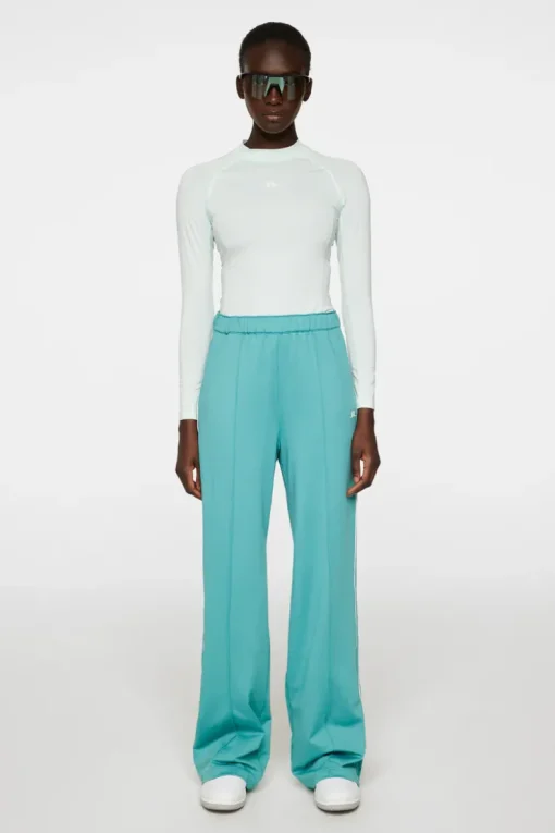Bottoms|Base & Mid Layers<J.Lindeberg Emiliana Track Pants Teal