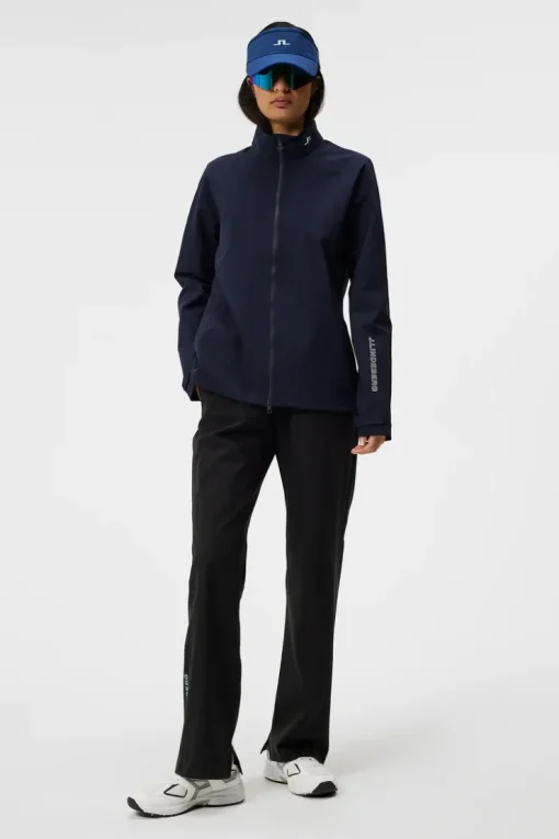 Jackets<J.Lindeberg Evertine Rain Jacket JLNavy