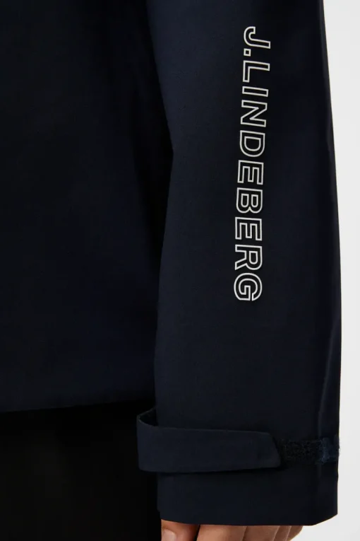 Jackets<J.Lindeberg Evertine Rain Jacket JLNavy