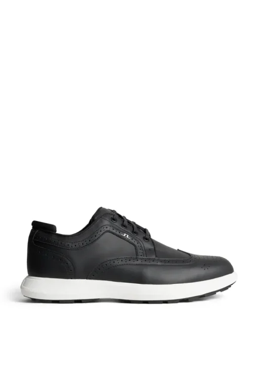 Golf|Golf Shoes<J.Lindeberg Fairway Brogue Golf Sneaker Black