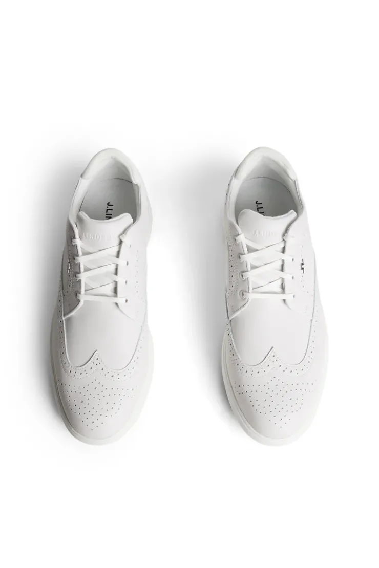 Golf|Golf Shoes<J.Lindeberg Fairway Brogue Golf Sneaker White