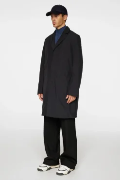 Jackets|Outerwear<J.Lindeberg Farris 2L Padded Coat Black