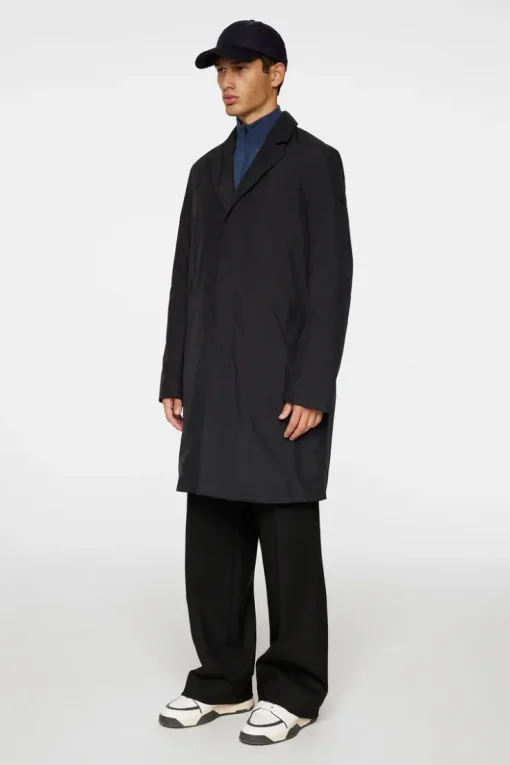 Jackets|Outerwear<J.Lindeberg Farris 2L Padded Coat Black