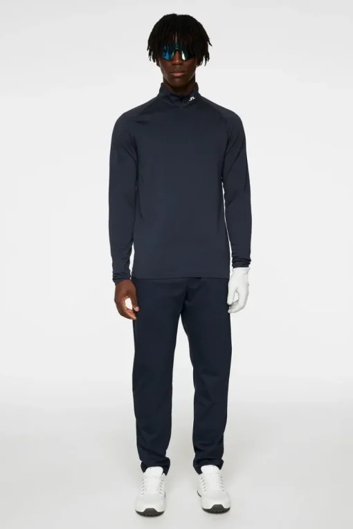 Golf|Base & Mid Layers<J.Lindeberg Fay Seamless Mid Layer JLNavy