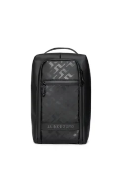 Golf|Golf<J.Lindeberg Footwear Bag Print TourGeoJacquardBlackM