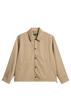 Jackets|Outerwear<J.Lindeberg Frazer Coach Jacket BatiqueKhaki
