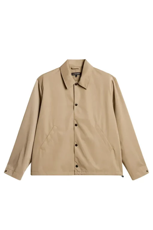Jackets|Outerwear<J.Lindeberg Frazer Coach Jacket BatiqueKhaki