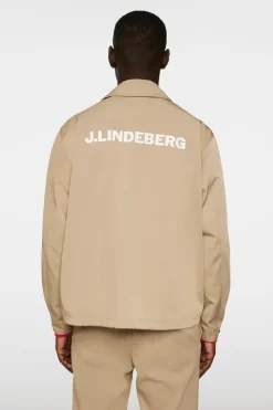 Jackets|Outerwear<J.Lindeberg Frazer Coach Jacket BatiqueKhaki