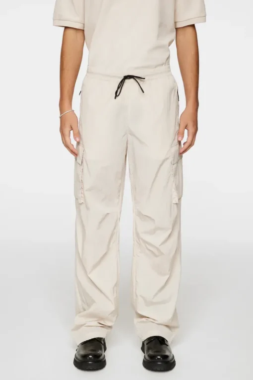 Trousers|Bottoms<J.Lindeberg Glane Tech Pants Moonbeam