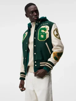 Jackets|Outerwear<J.Lindeberg Golden Bear Jacket Bosphorus