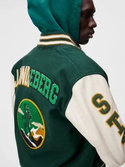Jackets|Outerwear<J.Lindeberg Golden Bear Jacket Bosphorus