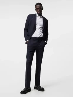Suits & Tailoring|Trousers<J.Lindeberg Grant Active Hopsack Pants JLNavy