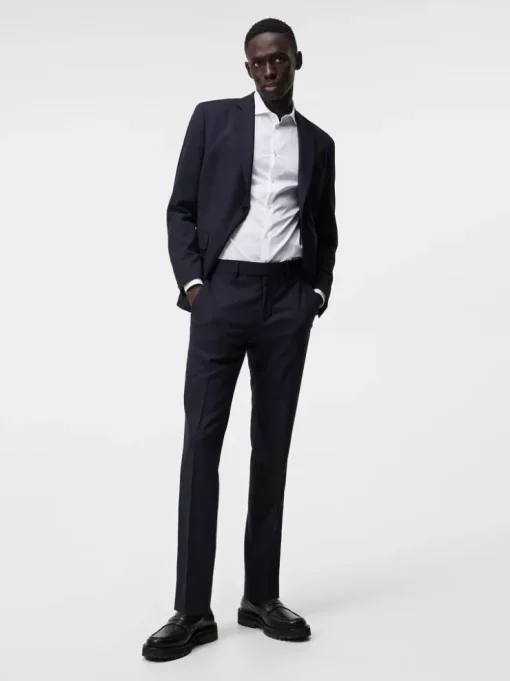 Suits & Tailoring|Trousers<J.Lindeberg Grant Active Hopsack Pants JLNavy