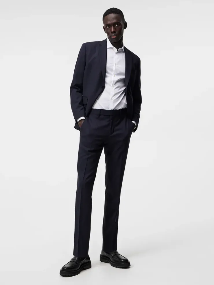 Suits & Tailoring|Trousers<J.Lindeberg Grant Active Hopsack Pants JLNavy