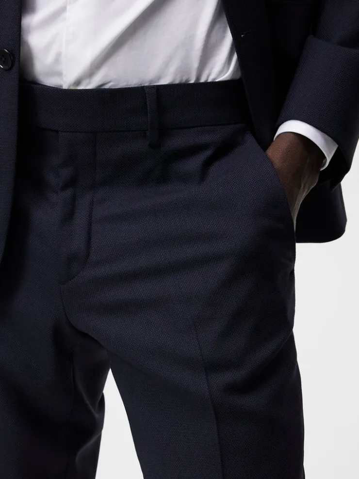 Suits & Tailoring|Trousers<J.Lindeberg Grant Active Hopsack Pants JLNavy