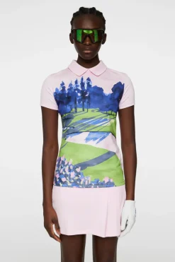 Golf|Tops<J.Lindeberg Gunni Polo WatercolorPink