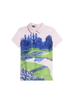 Golf|Tops<J.Lindeberg Gunni Polo WatercolorPink
