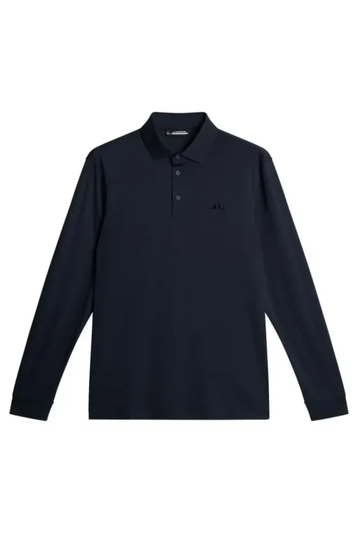 Golf|Polo Shirts<J.Lindeberg Gustaf LS Polo JLNavy