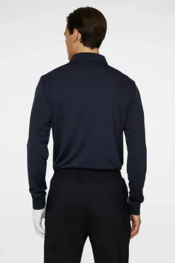 Golf|Polo Shirts<J.Lindeberg Gustaf LS Polo JLNavy
