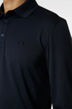 Golf|Polo Shirts<J.Lindeberg Gustaf LS Polo JLNavy