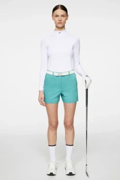 Golf|Bottoms<J.Lindeberg Gwen Shorts Teal
