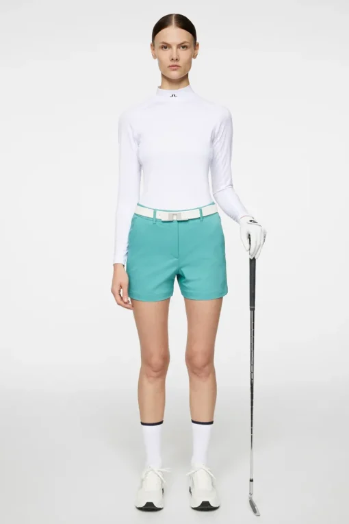 Golf|Bottoms<J.Lindeberg Gwen Shorts Teal