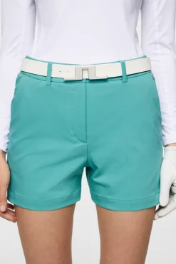 Golf|Bottoms<J.Lindeberg Gwen Shorts Teal